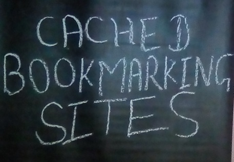 Cache bookmarking site list