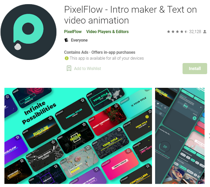Pixel Flow App