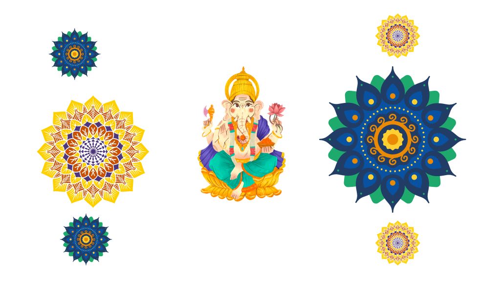 Rangoli designs for Ganesh Chaturthi