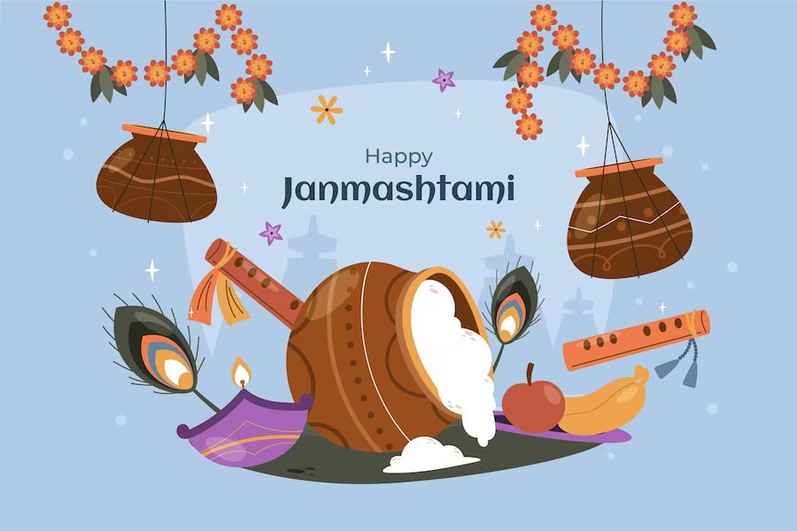 Janmashtami Decoration at Home with Flowers: Infusing Divine Beauty