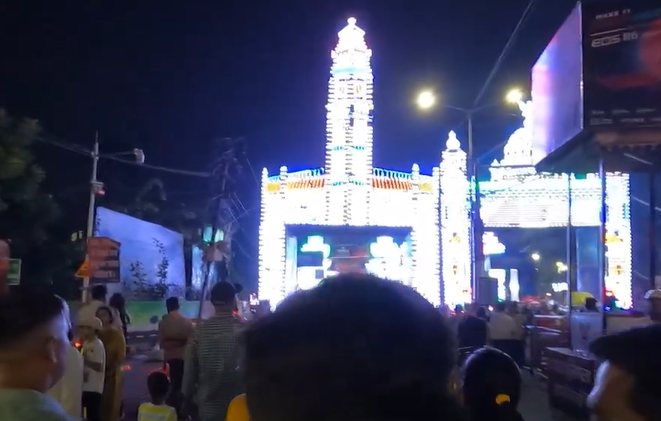 Dak Bunglow Chauraha Patna Durgapuja Pandal