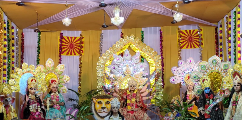 Cooperative Bangali Akhara Patna Pandal 2023