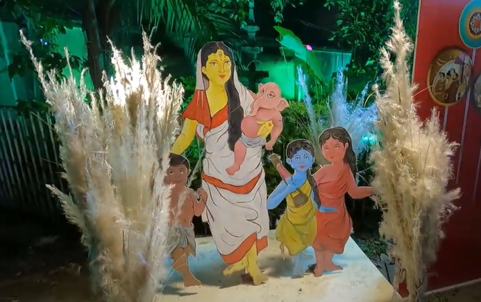 Cooperative Bangali Akhara Patna Pandal Other View
