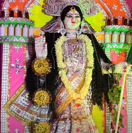 Medicine Pratima Durgapuja Patna Pandal 