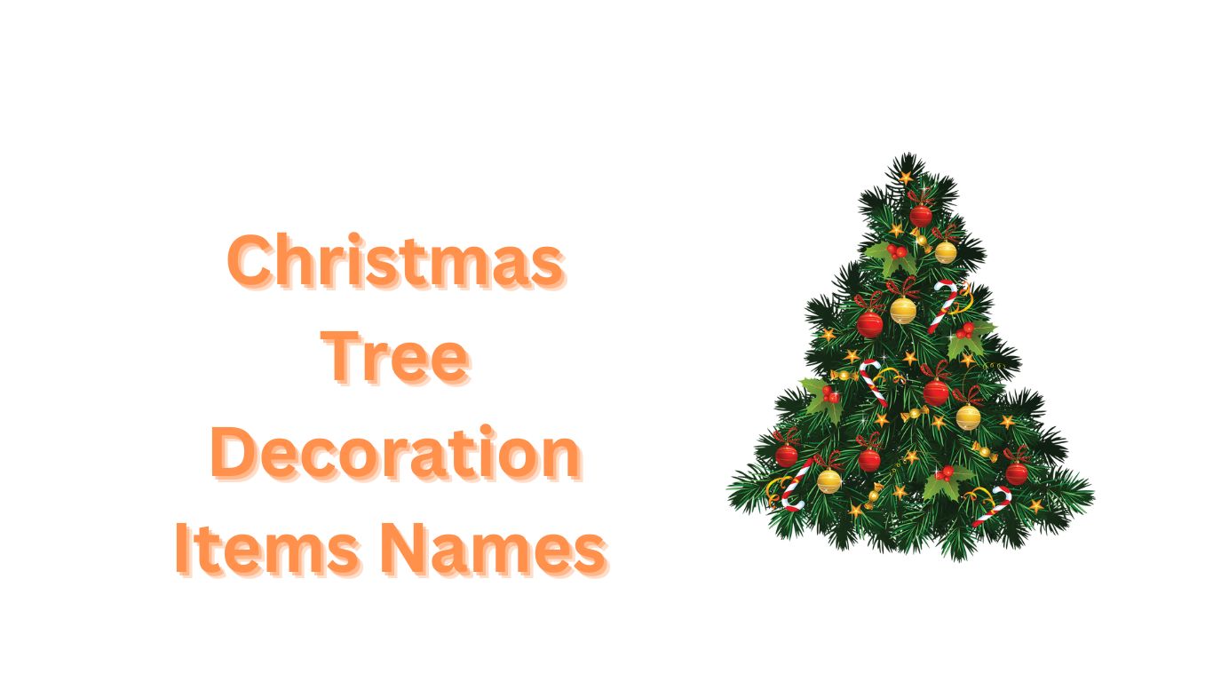 Christmas Tree Decoration Items Names with Price