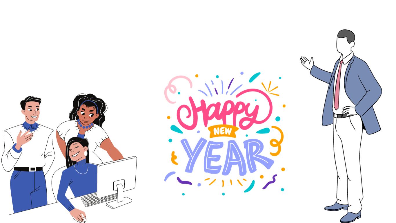 Happy New Year Wishes to Boss