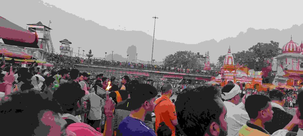 Har ki pauri haridwar bridge