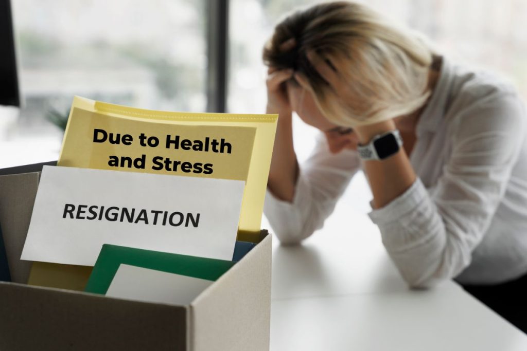 Resignation Letter Due to Health and Stress