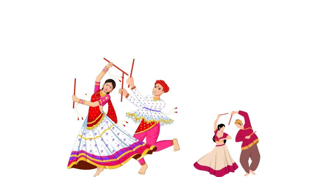 Dandiya Photo Poses for Couples