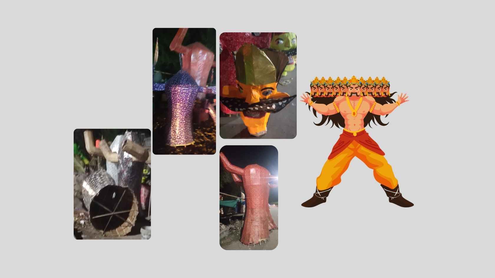 How to Make Ravan with Bamboo