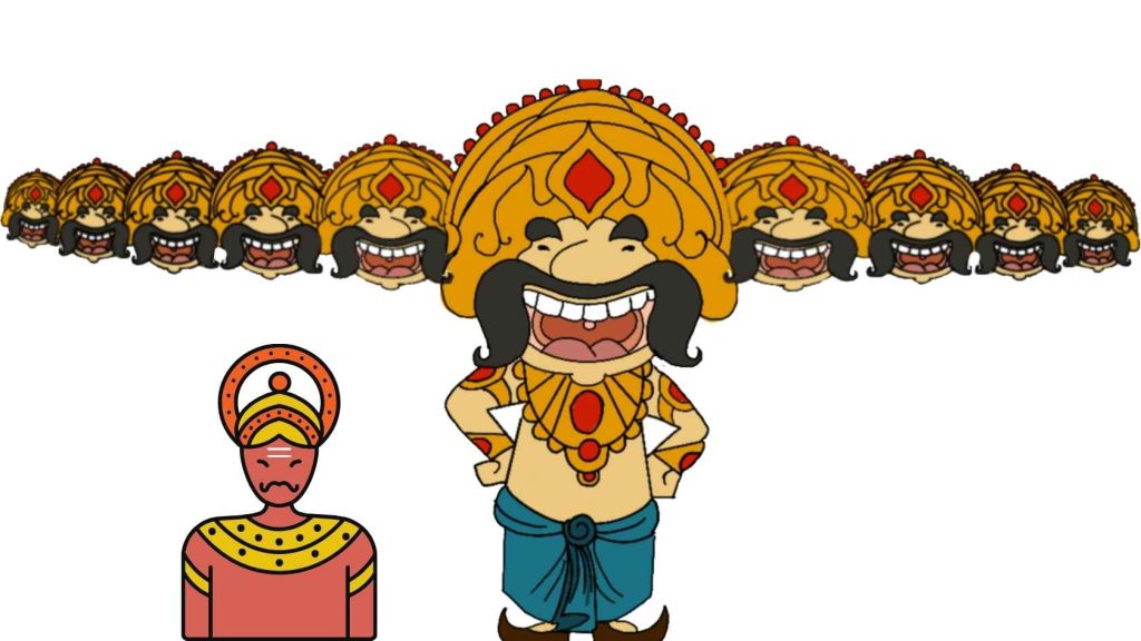 How to Make Ravan with Cardboard Step by Step