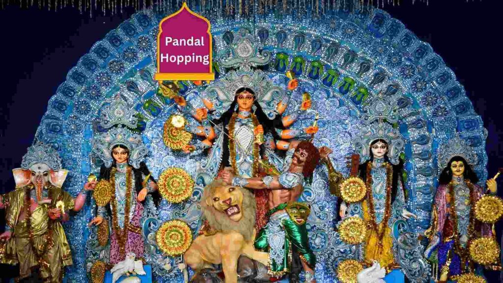 pandal hopping IN Kolkatta