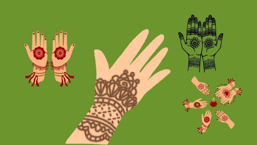 simple and easy Mehndi Design