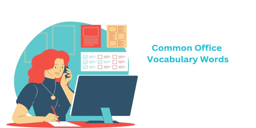 Common Office Vocabulary Words